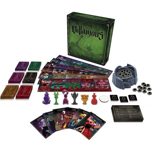  Ravensburger Disney Villainous Worst Takes It All Expandable Strategy Family Board Games for Adults & Kids Age 10 Years Up Playable as Stand Alone or Expansion