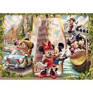 Ravensburger Disney Mickey Mouse: Vacation Mickey and Minnie 1000 Piece Jigsaw Puzzle for Adults Every Piece is Unique, Softclick Technology Means Pieces Fit Together Perfectly