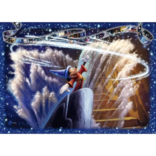  Ravensburger 19675 Disney Fantasia Collectors Edition 1000 Piece Puzzle for Adults, Every Piece is Unique, Softclick Technology Means Pieces Fit Together Perfectly,White