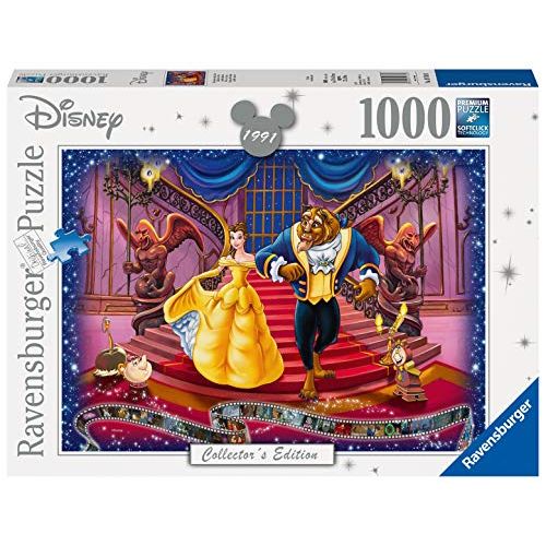  Ravensburger?Disney Beauty and The Beast 1000 Piece Jigsaw Puzzle for Adults 19746 Every Piece is Unique, Softclick Technology Means Pieces Fit Together Perfectly