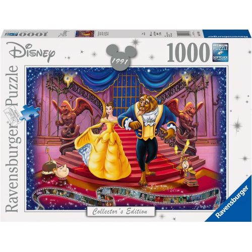  Ravensburger?Disney Beauty and The Beast 1000 Piece Jigsaw Puzzle for Adults 19746 Every Piece is Unique, Softclick Technology Means Pieces Fit Together Perfectly