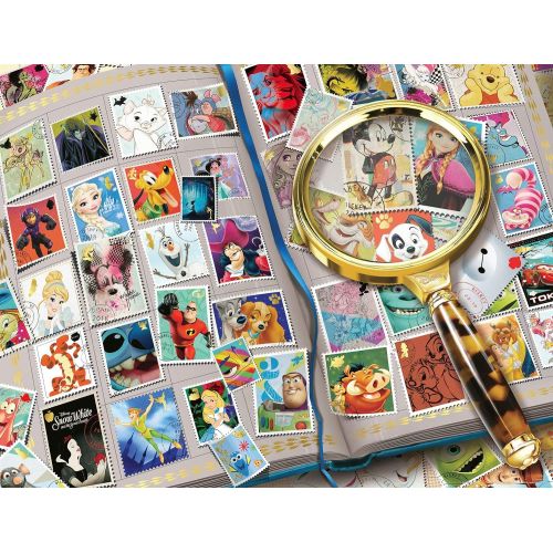  Ravensburger 16706 Disney Stamp Album 2000 Piece Puzzle for Adults, Every Piece is Unique, Softclick Technology Means Pieces Fit Together Perfectly,Multicolor