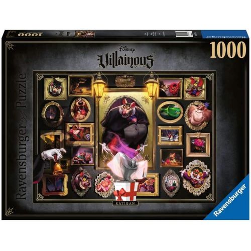  Ravensburger Disney Villainous: Ratigan 1000 Piece Jigsaw Puzzle for Adults Every Piece is Unique, Softclick Technology Means Pieces Fit Together Perfectly