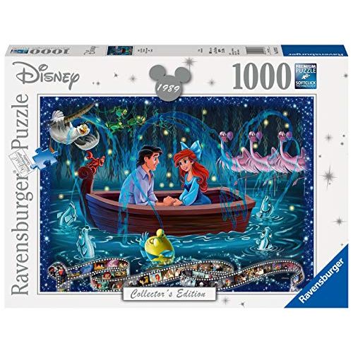  Ravensburger?Disney Little Mermaid 1000 Piece Jigsaw Puzzle for Adults 19745 Every Piece is Unique, Softclick Technology Means Pieces Fit Together Perfectly