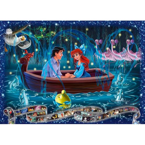  Ravensburger?Disney Little Mermaid 1000 Piece Jigsaw Puzzle for Adults 19745 Every Piece is Unique, Softclick Technology Means Pieces Fit Together Perfectly