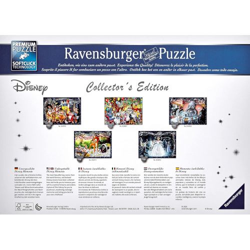 Ravensburger 19677 Disney Bambi Collectors Edition 1000 Piece Puzzle for Adults, Every Piece is Unique, Softclick Technology Means Pieces Fit Together Perfectly,White