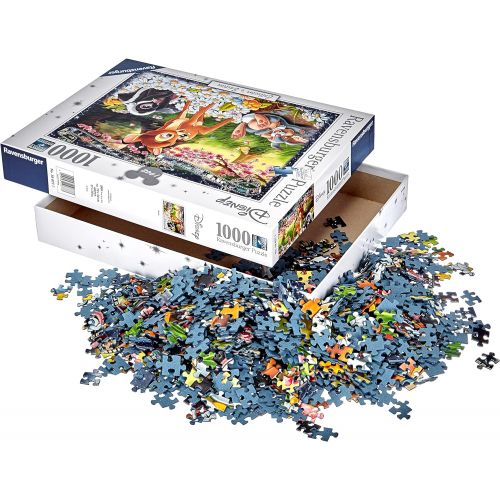  Ravensburger 19677 Disney Bambi Collectors Edition 1000 Piece Puzzle for Adults, Every Piece is Unique, Softclick Technology Means Pieces Fit Together Perfectly,White