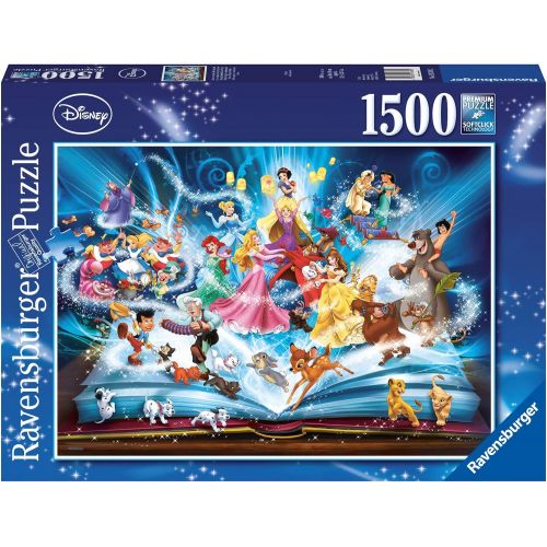  Ravensburger Disneys Magical Book of Fairytales Jigsaw Puzzle (1500 Piece)