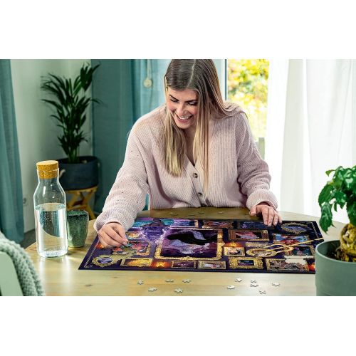  Ravensburger Disney Villainous Ursula 1000 Piece Jigsaw Puzzle for Adults ? Every Piece is Unique, Softclick Technology Means Pieces Fit Together Perfectly