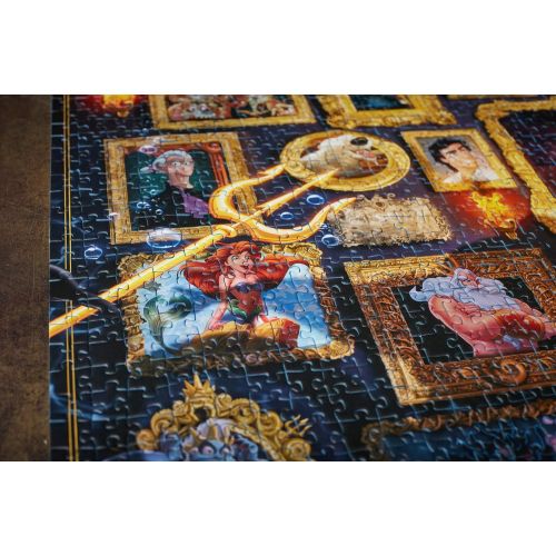  Ravensburger Disney Villainous Ursula 1000 Piece Jigsaw Puzzle for Adults ? Every Piece is Unique, Softclick Technology Means Pieces Fit Together Perfectly
