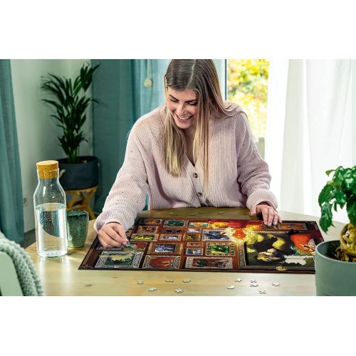  Ravensburger?Disney Villainous: Scar 1000 Piece Jigsaw Puzzle for Adults 16524 Every Piece is Unique, Softclick Technology Means Pieces Fit Together Perfectly