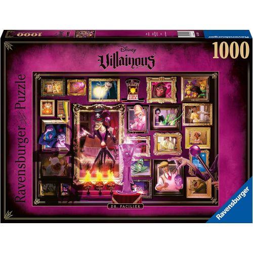  Ravensburger Disney Villainous: Dr.Facilier 1000 Piece Jigsaw Puzzle for Adults 16523 Every Piece is Unique, Softclick Technology Means Pieces Fit Together Perfectly