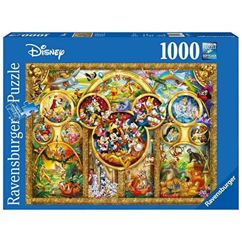  Ravensburger Disney Best Themes Jigsaw Puzzle (1000 Piece)