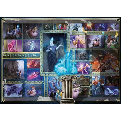  Ravensburger Disney Villainous: Hades 1000 Piece Jigsaw Puzzle for Adults Every Piece is Unique, Softclick Technology Means Pieces Fit Together Perfectly, Blue