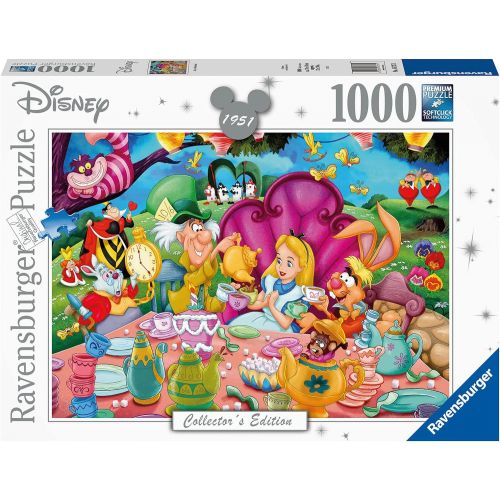  Ravensburger?Alice in Wonderland 1000 Piece Jigsaw Puzzle for Adults 16737 Every Piece is Unique, Softclick Technology Means Pieces Fit Together Perfectly