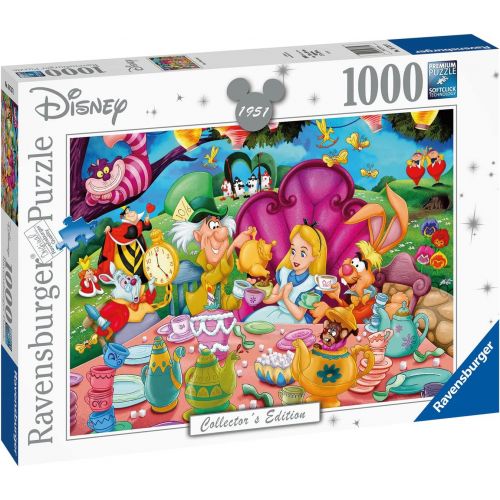  Ravensburger?Alice in Wonderland 1000 Piece Jigsaw Puzzle for Adults 16737 Every Piece is Unique, Softclick Technology Means Pieces Fit Together Perfectly