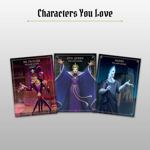  Ravensburger Disney Villainous: Wicked To The Core Strategy Board Game for Age 10 & Up Stand Alone & Expansion To The 2019 Toty Game of The Year Award Winner