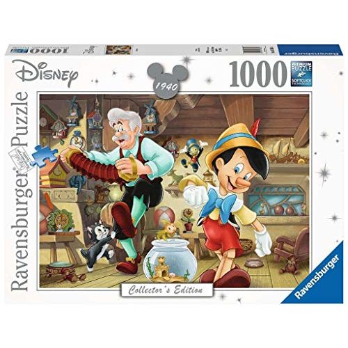  Ravensburger?Disney Pinocchio 1000 Piece Jigsaw Puzzle for Adults 16736 Every Piece is Unique, Softclick Technology Means Pieces Fit Together Perfectly