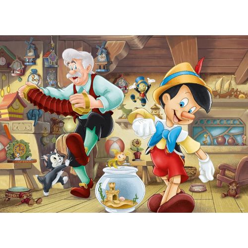  Ravensburger?Disney Pinocchio 1000 Piece Jigsaw Puzzle for Adults 16736 Every Piece is Unique, Softclick Technology Means Pieces Fit Together Perfectly