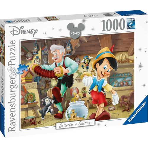  Ravensburger?Disney Pinocchio 1000 Piece Jigsaw Puzzle for Adults 16736 Every Piece is Unique, Softclick Technology Means Pieces Fit Together Perfectly