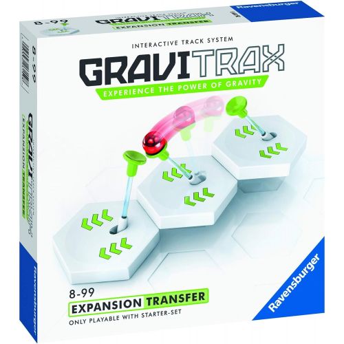  [아마존베스트]Ravensburger GraviTrax Transfer Accessory - Marble Run and STEM Toy for Boys and Girls Age 8 and Up - Expansion for 2019 Toy of The Year Finalist GraviTrax
