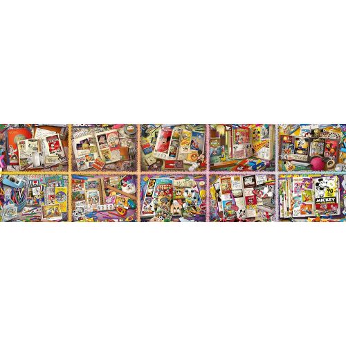  Ravensburger Mickey Through The Years - Worlds Largest Mickey Puzzle - 40320 pcs - Mickey 90th Anniversary Edition - Made in Germany Jigsaw Puzzle