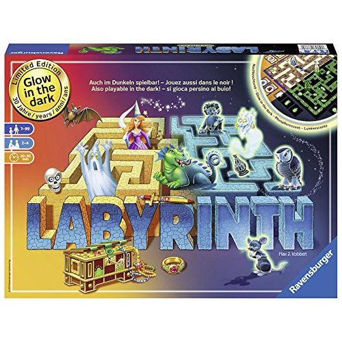  Ravensburger Labyrinth Glow in The Dark 30th Anniversary Edition Board Game