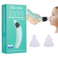[아마존베스트]Electric Baby Nasal Aspirator, Ravifun Snot Sucker Nose Mucus Boogies Vacuum Cleaner with 5 Levels of Suction for Newborn Infant Toddlers and Kids