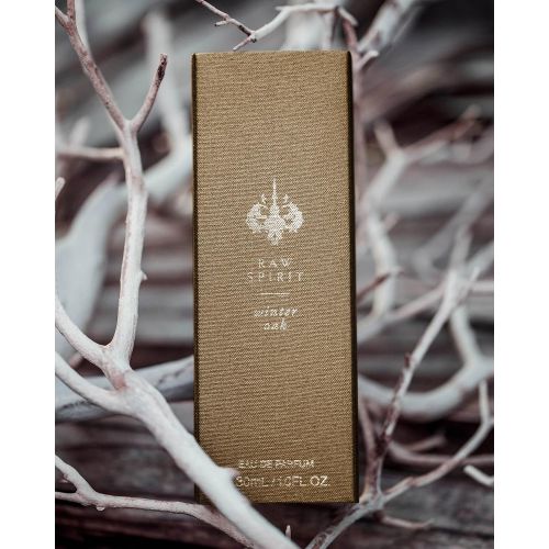  Raw Spirit Winter Oak Luxury Eau de Parfum | Smooth Creamy Warming Scent | Decadent American Oak Fragrance ,3.4 fl oz