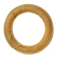 Raw Paws 6-inch Compressed Rawhide Ring Treats for Dogs - Packed in The USA - Rawhide Rings for Dogs - Digestible Rawhide Donuts - Natural Beef Hide Dogs Chews - Natural Puppy Teet