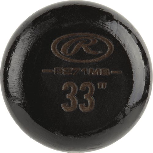 롤링스 Rawlings Adirondack 271 Hard Maple Wood Baseball Bat, 34 inch length, Handle: 1516