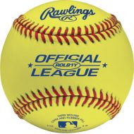 Rawlings ROLB1Y Official League Competition Grade CorkRubber Center Yellow Baseballs