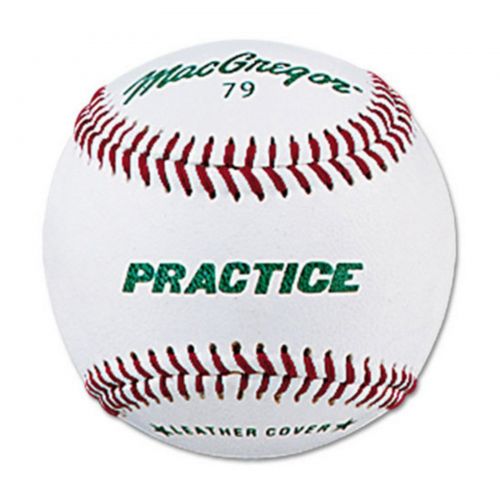 롤링스 MacGregor No. 79 Leather Practice Baseballs - 1 Dozen