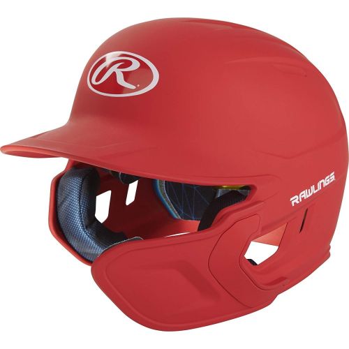 롤링스 Rawlings Mach EXT Batting Helmet-Black-JR-LH