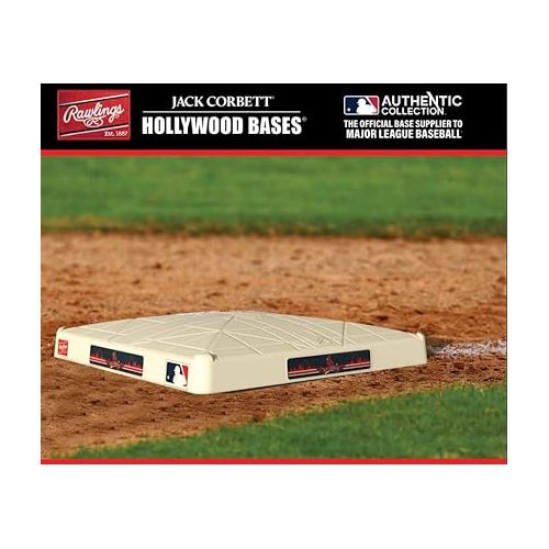 롤링스 Rawlings | Jack Corbett Hollywood Bases | Adult - Baseball/Softball | Authentic MLB Collection | Multiple Options