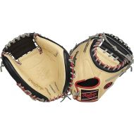 Rawlings | HEART OF THE HIDE Baseball Catchers Glove | CONTOUR - Youth Fit | Advanced Break-In | 33