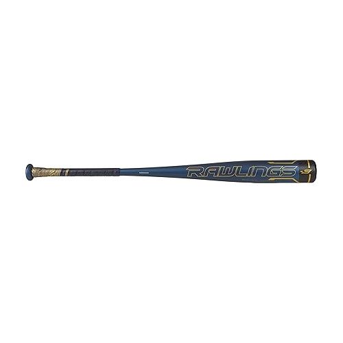 롤링스 Rawlings | VELO Baseball Bat | BBCOR | -3 Drop | 1 Pc. Alloy, Composite End Cap