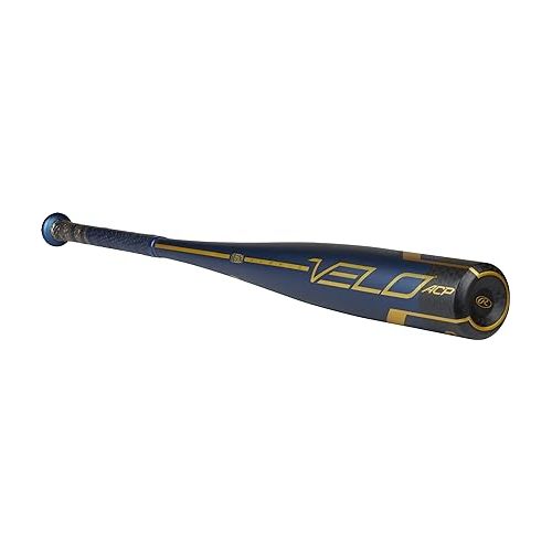 롤링스 Rawlings | VELO ACP Baseball Bat | USSSA | -10/-8/ -5 Drop | Hybrid