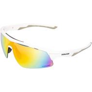 Rawlings Baseball Sunglasses or Softball Sunglasses - Ages 10 to Adult - Unisex Fit - Cycling Sunglasses - White/Orange/Multi