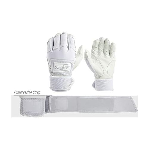 롤링스 Rawlings | Workhorse Baseball Batting Gloves | Compression Strap | Youth