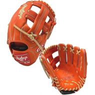 Rawlings Heart of Hide Red Orange TT2 Baseball Glove 11.5 Right Hand Throw