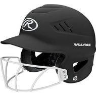 Rawlings Rawlings Highlighter Series Coolflo Youth Baseball/Softball Batting Helmet with Face Guard