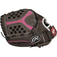 Rawlings Sporting Goods Youth Storm Series Glove with Basket Web, Right Hand, Size 11, Gray