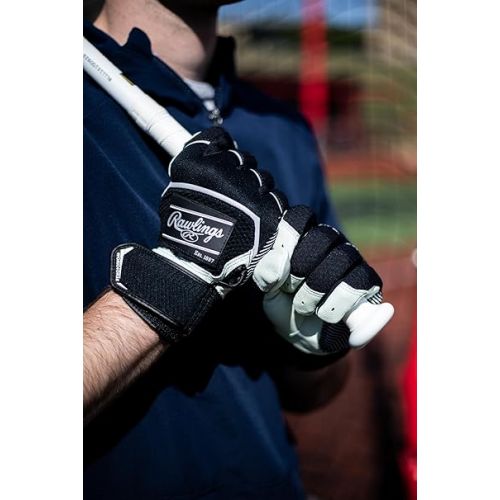 롤링스 Rawlings | Workhorse Baseball Batting Gloves | Youth | Multiple Colors
