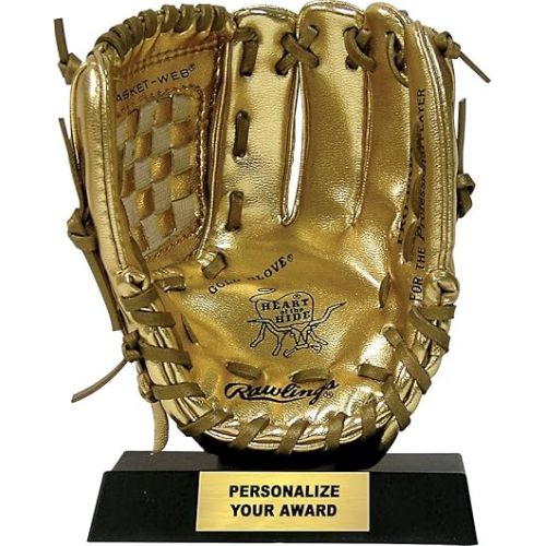 롤링스 Rawlings | Mini Gold Glove Award Trophy | Stand Included | Replica