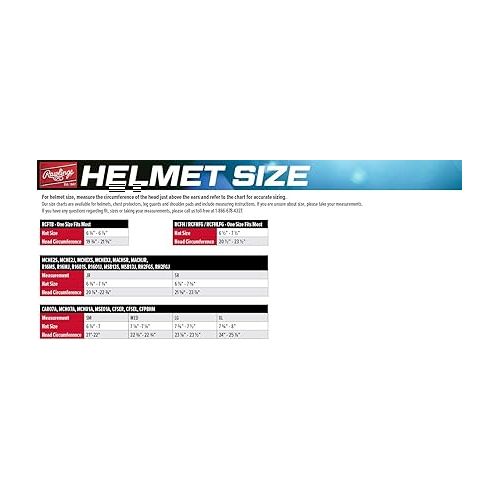 롤링스 Rawlings | COOLFLO Base Coach Helmet | Matte | Skull Cap | Multiple Sizes/Styles