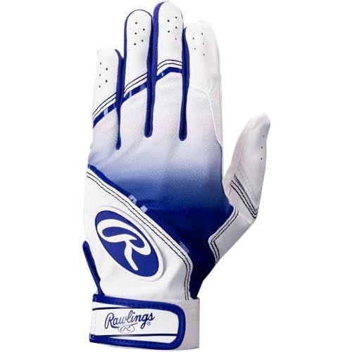 롤링스 Rawlings Sporting Goods Adult Exclusive Prodigy 360 Batting Gloves Navy Large