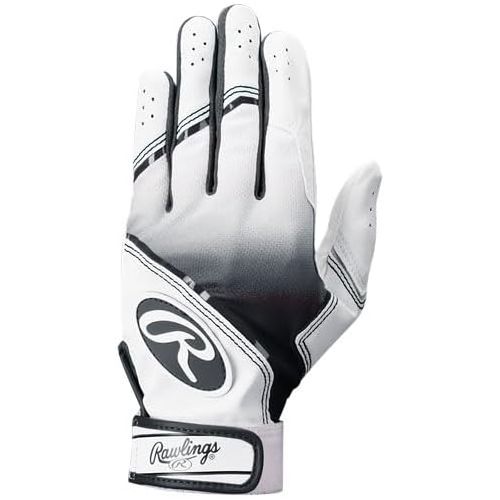롤링스 Rawlings Sporting Goods Adult Exclusive Prodigy 360 Batting Gloves Black Large