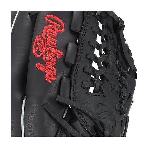 롤링스 Rawlings Soft Baseball Gloves, For General / Adults, Right Throwing (Left Hand), All-Round / Infielder