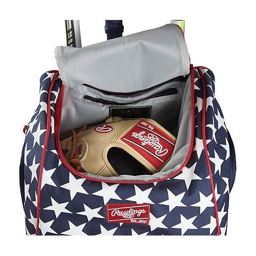 롤링스 Rawlings | Legion Backpack Equipment Bag | Baseball & Softball | Multiple Stlyes